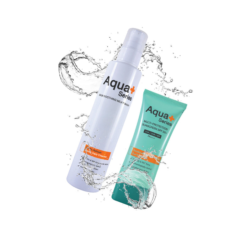 Bundling #1 | Skin Soothing Milky Wash (175 ml) + Multiprotection Sunscreen (50 ml)