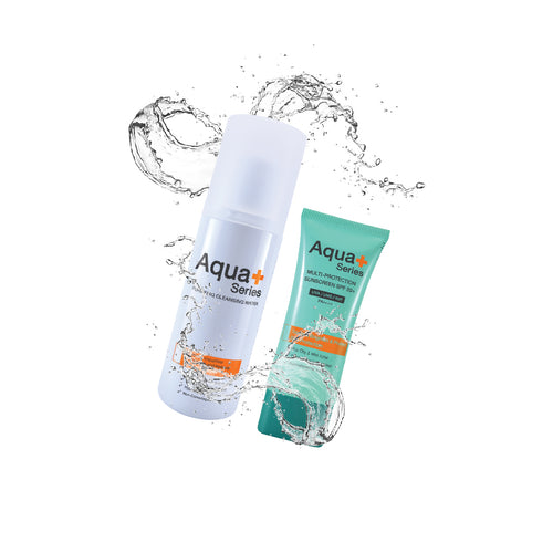 Bundling #1 | Purifying Cleansing Water (150ml) + Multiprotection Sunscreen SPF 50+ (30ml)