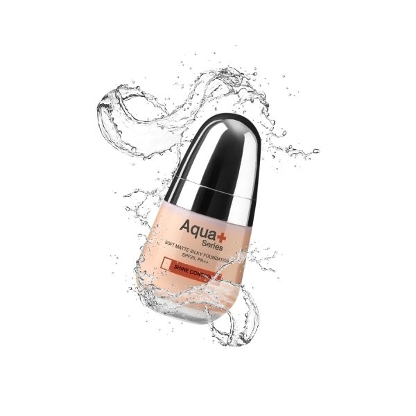 Aqua+ Series - Soft Matte Silky Foundation SPF 25 PA++ - Image 2